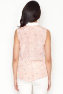 Bluzka Model 370 Pink - Figl Figl Bluzka Model 370 Pink - Figl Figl