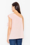 Bluzka Model M479 Light Pink - Figl Figl Bluzka Model M479 Light Pink - Figl Figl