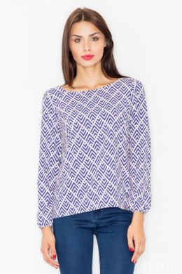 Bluzka Model M520 Wzór 33 Multicolor - Figl Figl