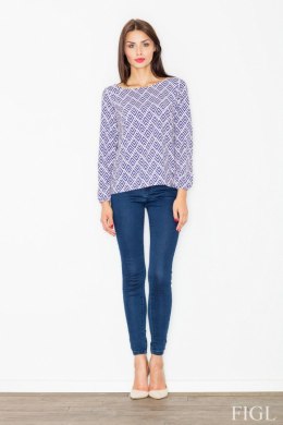 Bluzka Model M520 Wzór 33 Multicolor - Figl Figl