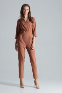 Kombinezon Damski Model M672 Brown - Figl Figl Kombinezon Damski Model M672 Brown - Figl Figl