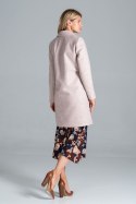 Płaszcz Model M832 Pink Melange - Figl Figl Płaszcz Model M832 Pink Melange - Figl Figl
