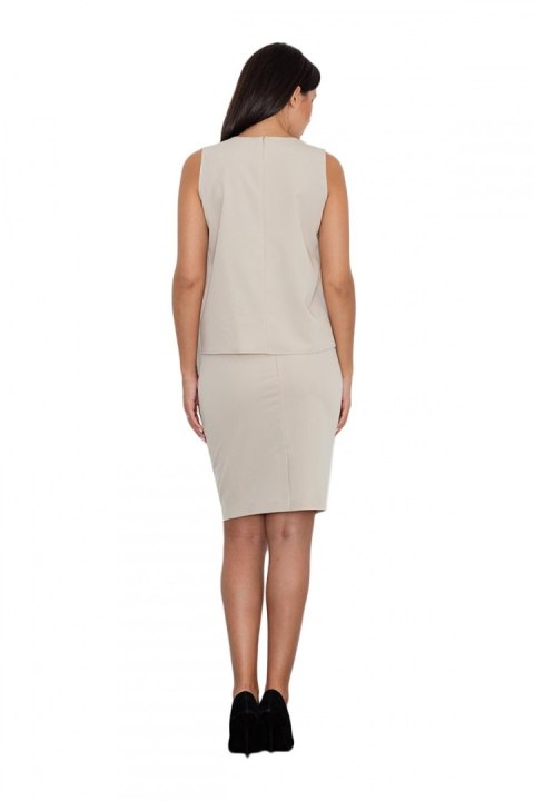 Spódnica Komplet Model M584 Beige - Figl Figl Spódnica Komplet Model M584 Beige - Figl Figl