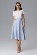 Spódnica Model M628 Sky Blue - Figl Figl Spódnica Model M628 Sky Blue - Figl Figl