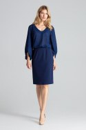 Spódnica Model M688 Navy - Figl Figl Spódnica Model M688 Navy - Figl Figl