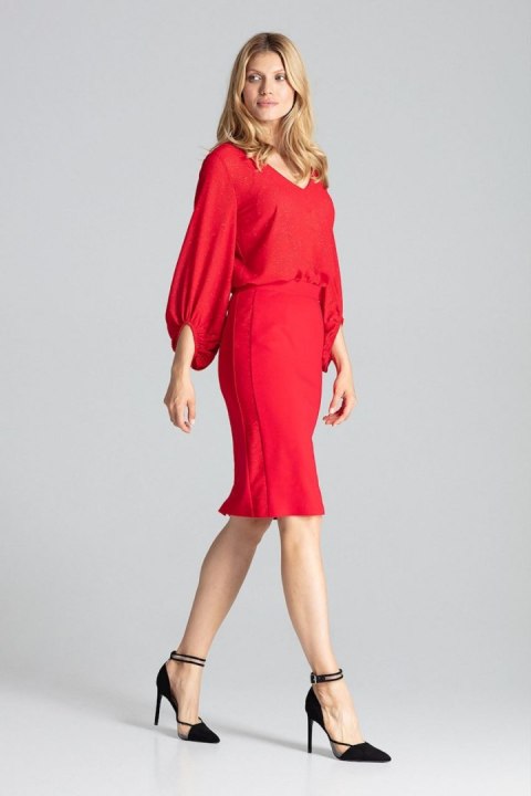 Spódnica Model M688 Red - Figl Figl Spódnica Model M688 Red - Figl Figl