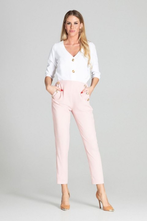 Spodnie Damskie Model M696 Pink - Figl Figl Spodnie Damskie Model M696 Pink - Figl Figl