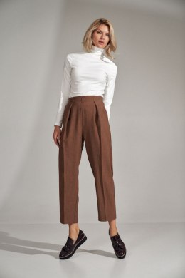 Spodnie Damskie Model M720 Brown - Figl Figl