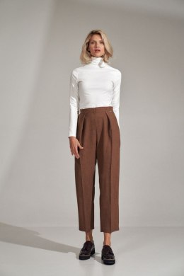 Spodnie Damskie Model M720 Brown - Figl Figl