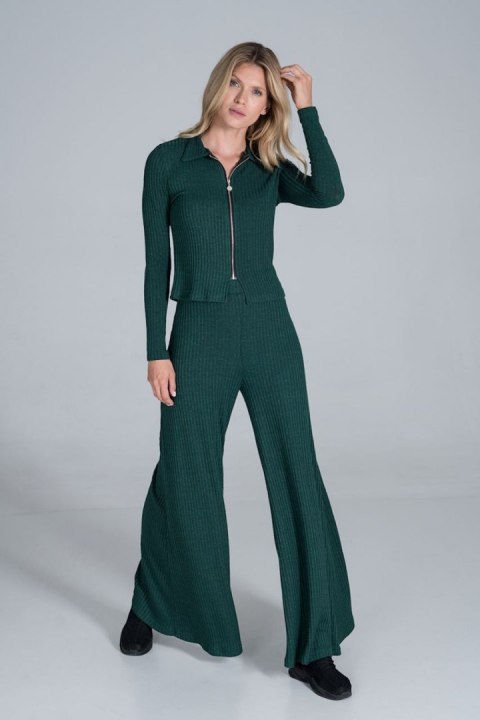 Spodnie Damskie Model M820 Green - Figl Figl Spodnie Damskie Model M820 Green - Figl Figl