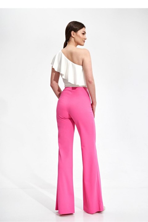 Spodnie Damskie Model M874 Pink - Figl Figl Spodnie Damskie Model M874 Pink - Figl Figl