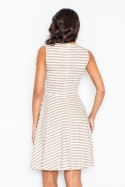 Sukienka M295 Beige - Figl Figl Sukienka M295 Beige - Figl Figl