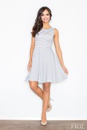 Sukienka M295 Grey - Figl Figl Sukienka M295 Grey - Figl Figl