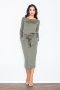 Sukienka Model 246 Olive - Figl Figl Sukienka Model 246 Olive - Figl Figl