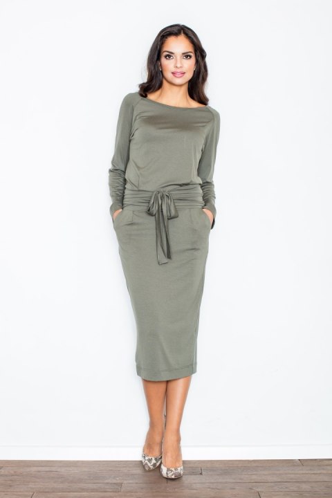 Sukienka Model 246 Olive - Figl Figl Sukienka Model 246 Olive - Figl Figl