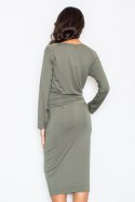 Sukienka Model 246 Olive - Figl Figl Sukienka Model 246 Olive - Figl Figl