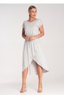 Sukienka Model M1041 Grey Melange - Figl Figl Sukienka Model M1041 Grey Melange - Figl Figl