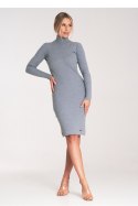 Sukienka Model M1042 Grey - Figl Figl Sukienka Model M1042 Grey - Figl Figl
