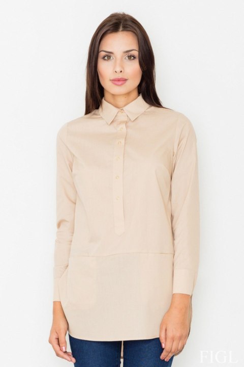 Bluzka Model M493 Beige - Figl Figl