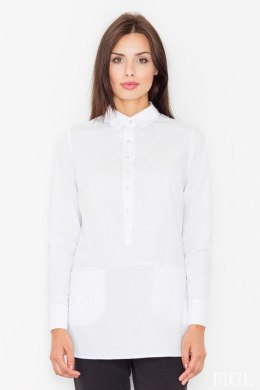 Bluzka Model M493 White - Figl Figl