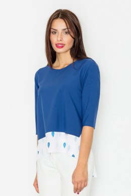 Bluzka Model M525 Navy - Figl Figl