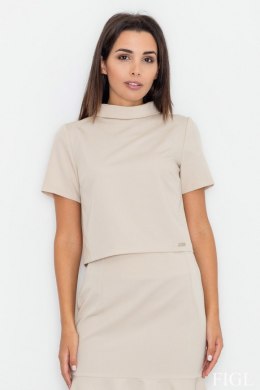 Bluzka Model M542 Beige - Figl Figl