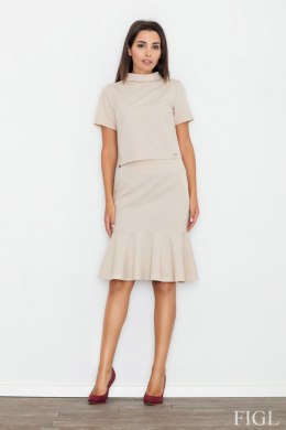 Bluzka Model M542 Beige - Figl Figl