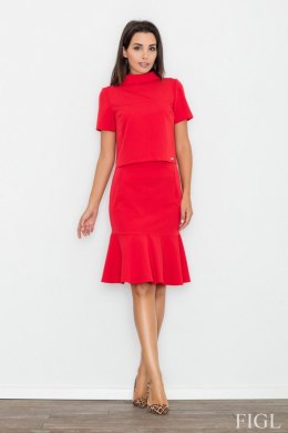Bluzka Model M542 Red - Figl Figl