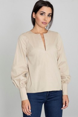 Bluzka Model M561 Beige - Figl Figl