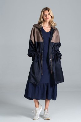 Płaszcz Model M817 Navy/Brown - Figl Figl