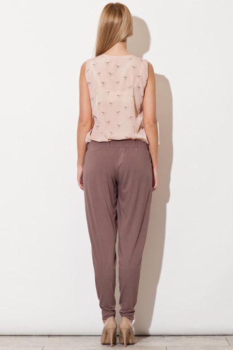 Spodnie Damskie Model 280 Brown - Figl Figl