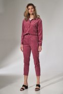 Spodnie Damskie Model M742 Pink - Figl Figl Spodnie Damskie Model M742 Pink - Figl Figl
