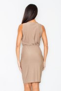 Sukienka Model 135 Beige - Figl Figl Sukienka Model 135 Beige - Figl Figl