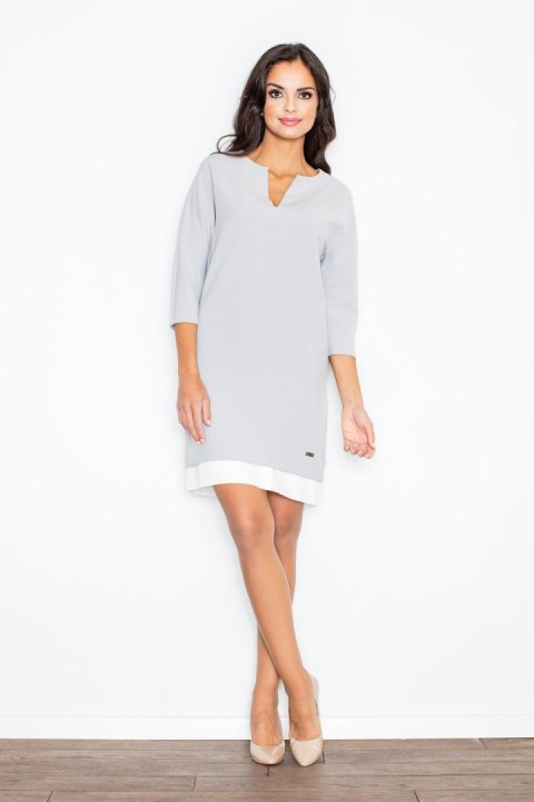 Sukienka Model 333 Grey - Figl Figl Sukienka Model 333 Grey - Figl Figl