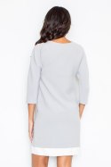 Sukienka Model 333 Grey - Figl Figl Sukienka Model 333 Grey - Figl Figl