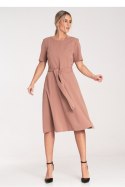 Sukienka Model M1069 Beige - Figl Figl Sukienka Model M1069 Beige - Figl Figl