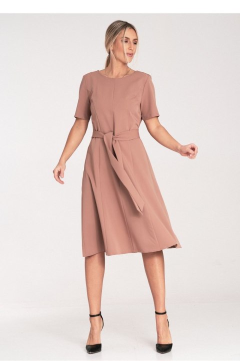Sukienka Model M1069 Beige - Figl Figl Sukienka Model M1069 Beige - Figl Figl