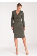 Sukienka Model M1078 Olive - Figl Figl Sukienka Model M1078 Olive - Figl Figl
