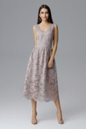 Sukienka Model M639 Beige - Figl Figl Sukienka Model M639 Beige - Figl Figl