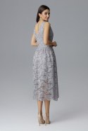 Sukienka Model M639 Grey - Figl Figl Sukienka Model M639 Grey - Figl Figl