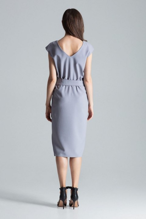Sukienka Model M674 Grey - Figl Figl Sukienka Model M674 Grey - Figl Figl