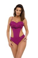 Jednoczęściowy strój kąpielowy Kostium kąpielowy Model Belinda Thai Pink M-548 Jagoda - Marko Marko Jednoczęściowy strój kąpielowy Kostium kąpielowy Model Belinda Thai Pink M-548 Jagoda - Marko Marko
