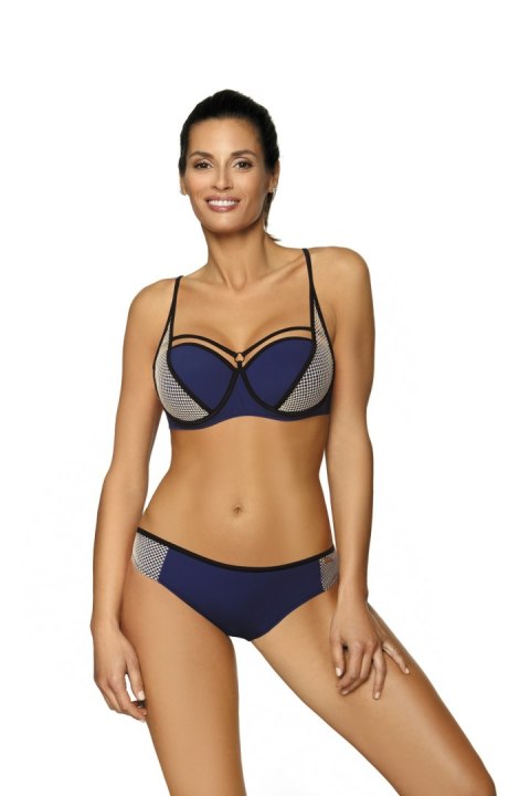 Kostium dwuczęściowy Kostium Kąpielowy Model Charlotte Mirtillo M-495 Navy - Marko Marko Kostium dwuczęściowy Kostium Kąpielowy Model Charlotte Mirtillo M-495 Navy - Marko Marko