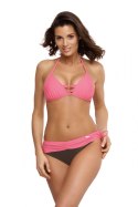 Kostium dwuczęściowy Kostium kąpielowy Model Athena Dark Taupe-Rosella M-552 Pink/Mokka - Marko Marko Kostium dwuczęściowy Kostium kąpielowy Model Athena Dark Taupe-Rosella M-552 Pink/Mokka - Marko Marko