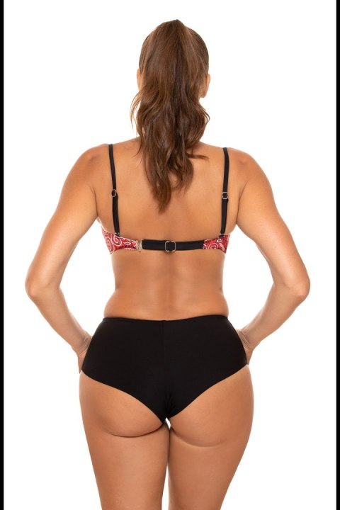 Kostium dwuczęściowy Kostium kąpielowy Model Lila M-704 Red/Black - Marko Marko Kostium dwuczęściowy Kostium kąpielowy Model Lila M-704 Red/Black - Marko Marko