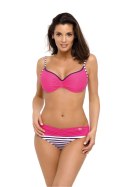 Kostium dwuczęściowy Kostium kąpielowy Model Loren Paski-Papaja M-503 Pink - Marko Marko Kostium dwuczęściowy Kostium kąpielowy Model Loren Paski-Papaja M-503 Pink - Marko Marko