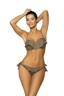 Kostium dwuczęściowy Kostium kąpielowy Model Meredith Dark Taupe M-467 Mokka - Marko Marko Kostium dwuczęściowy Kostium kąpielowy Model Meredith Dark Taupe M-467 Mokka - Marko Marko