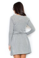 Sukienka Model 334 Dark Grey - Figl Figl Sukienka Model 334 Dark Grey - Figl Figl