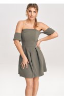 Sukienka Model M1026 Olive - Figl Figl Sukienka Model M1026 Olive - Figl Figl