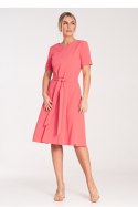 Sukienka Model M1069 Coral - Figl Figl Sukienka Model M1069 Coral - Figl Figl